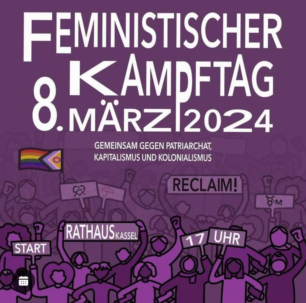 Feministscher Kampftag 2024 Sharepic